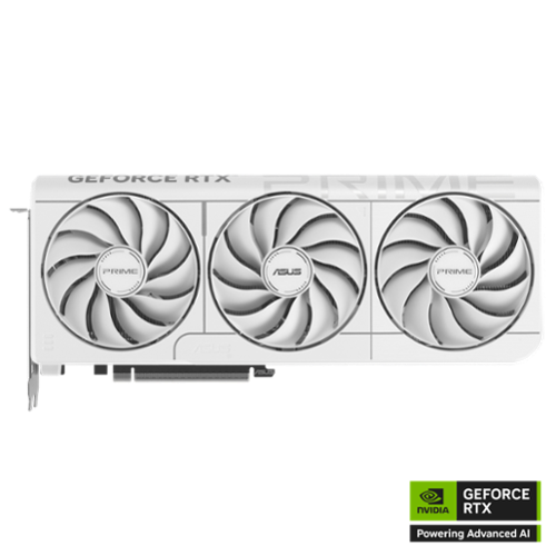 ASUS - PRIME NVIDIA GeForce RTX 5070 OC Edition 12GB GDDR7 PCI Express 5.0 Graphics Card - White