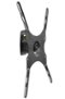 Mount-It! - Lockable Full Motion TV Wall Mount for 19–43" Screens, VESA 400x400, 44lb Capacity, Outdoor-Ready Design - Black-Front_Standard