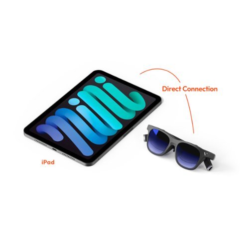 Viture One Lite XR Glasses, 120 FHD Display, 60Hz, Harman Sound, for iPhone 15/16/Android/Steam/Gaming Consoles/Switch/Mac/PC - Black BUY IN MIDDLE EAST