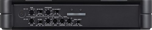 Alpine - PDX Series 1600W Class D Digital Multichannel MOSFET Amplifier - Black-Front_Standard 