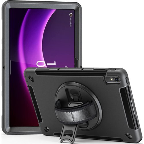 SaharaCase Protection Hand Strap Series Case for Lenovo Tab P11 (Gen 2) - Black WORLDWIDE DELIVERY