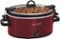 Crock-Pot - 4-Quart Oval Slow Cooker - Red-Front_Standard