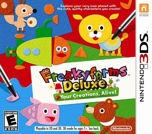  Freakyforms Deluxe: Your Creations, Alive - Nintendo 3DS