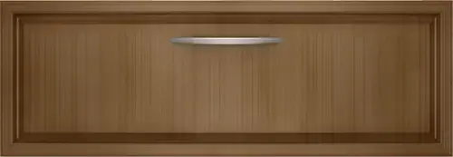 Front. KitchenAid - 30" Warming Drawer - Custom Panel Ready.