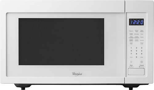  Whirlpool - 1.6 Cu. Ft. Full-Size Microwave - White