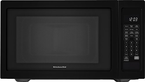  KitchenAid - 1.6 Cu. Ft. Full-Size Microwave - Black
