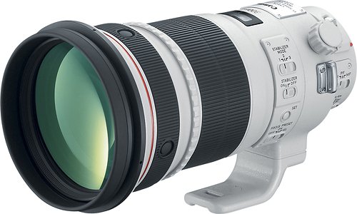 Canon - EF 300mm f/2.8L IS II USM Telephoto Lens - White