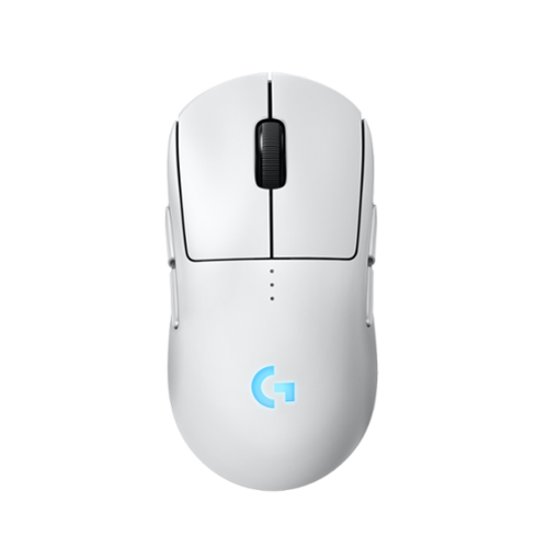 Logitech - PRO 2 LIGHTSPEED Lightweight Wireless HERO 32K DPI Gaming Mouse with 4 Customizable and Switchable Magnetic Side Buttons - White