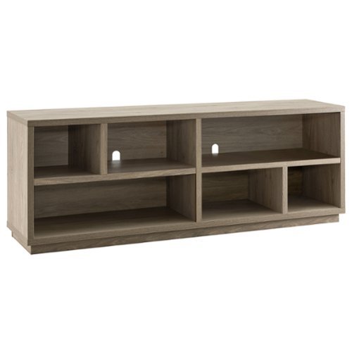 Camden&Wells - Bowman TV Stand for Most TVs up to 75" - Antiqued Gray Oak-Angle_Standard 
