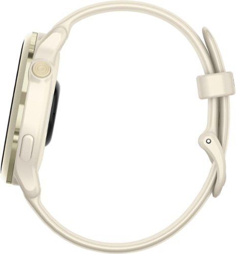 Garmin vívoactive 6 GPS Smartwatch 42 mm Fiber-reinforced polymer - Lunar Gold with Bone Band BUY IN EUROPE