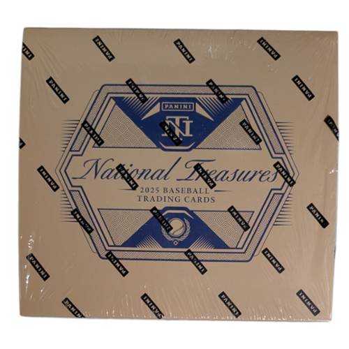 2025 Panini National Treasures Baseball Hobby Box-Front_Standard 