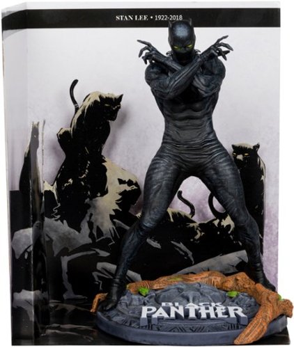 McFarlane Toys Marvel Black Panther 1:10th Scale Collectible with Scene (Marvel Knights #4) 6.9 Figure WHERE TO BUY