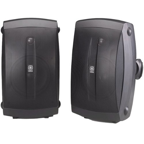 Yamaha Ns-aw350 Ns-aw350 40-watt-continuous High-performance Outdoor Speakers, Pair - Black INTERNATIONAL SHIPPING