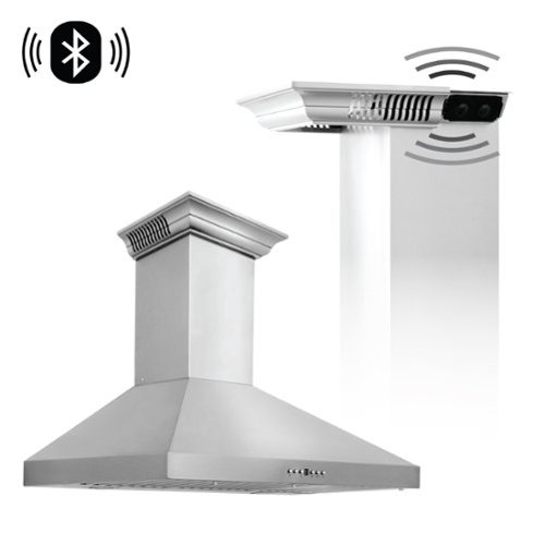 ZLINE - 36 inches - Externally Vented - Wall Range Hood - Stainless Steel-Front_Standard 