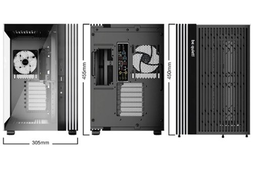 600LX☆ LIGHT BASE 600 LX | Black silent PC cases from be quiet!