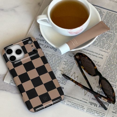 VELVET CAVIAR MagSafe Case for Apple iPhone 17 Pro - Mocha Vibe Checker SHOP ONLINE