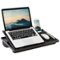 LapGear - Ergo Pro Adjustable Lap Desk for 15.6" Laptop or Tablet - Black-Front_Standard