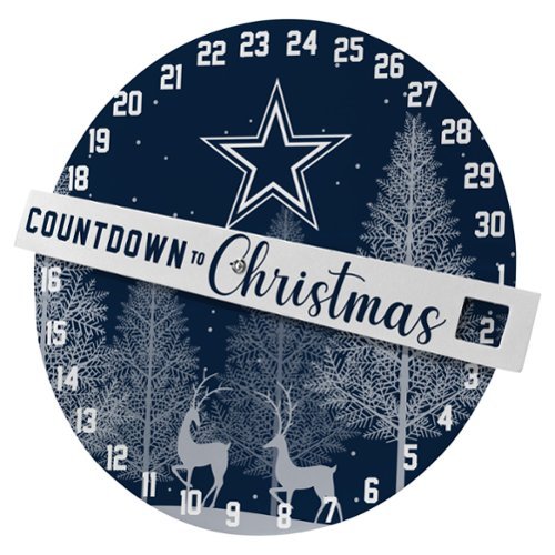 Pegasus - Dallas Cowboys Countdown to Christmas Wall Sign - Multicolor-Front_Standard 