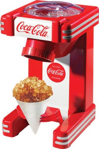  Nostalgia - Coca-Cola Series Single Snow Cone Maker - Red