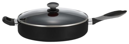 T-Fal - Mirro Get-A-Grip 12" Covered Skillet - Black
