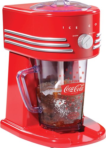 Nostalgia - Coca-Cola Series 32-Oz. Frozen Beverage Maker - Red