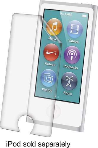  ZAGG - InvisibleShield for 7th-Generation Apple® iPod® nano - Clear