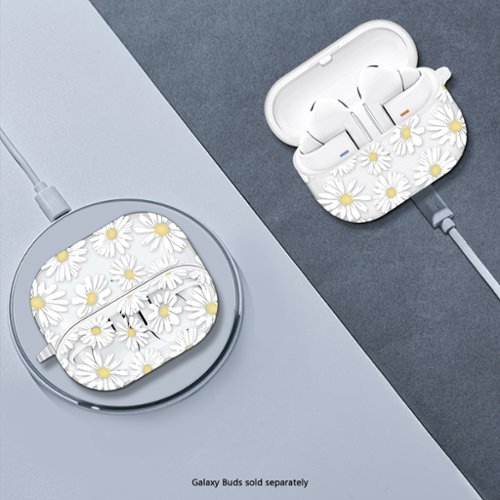 SaharaCase Venture Series Transparent Case for Samsung Galaxy Buds3 and Buds3 Pro - Desert Daisy HOW TO BUY