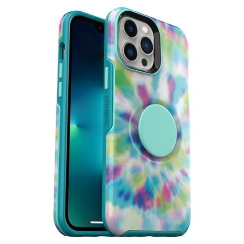 OtterBox Otter + Pop Symmetry Antimicrobial Case with PopGrip for Apple iPhone 13 Pro Max / 12 Pro Max - Day Trip INTERNATIONAL SHIPPING