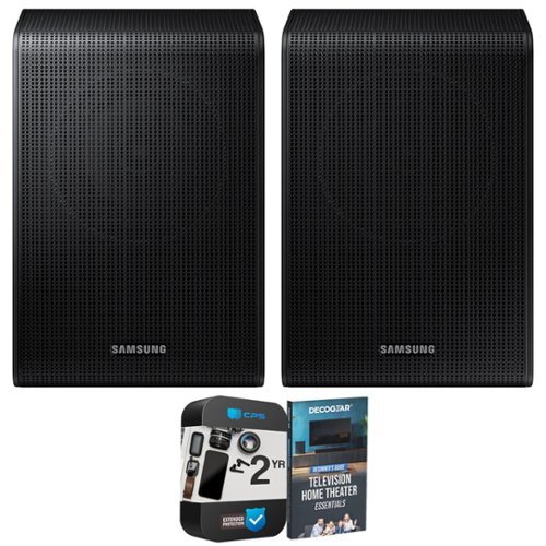 Samsung - SWA-9250S Wireless Rear Speaker Kit (2025) + 2 Year Extended Warranty Bundle-Front_Standard 