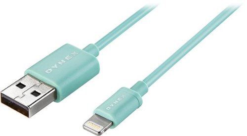  Dynex™ - 3' USB-to-Lightning Charge-and-Sync Cable - Mint