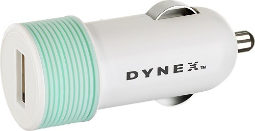 Dynex™ - USB Vehicle Charger - Mint-Front_Standard 