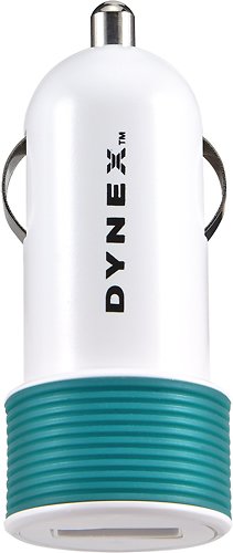 Dynex™ - USB Vehicle Charger - Emerald