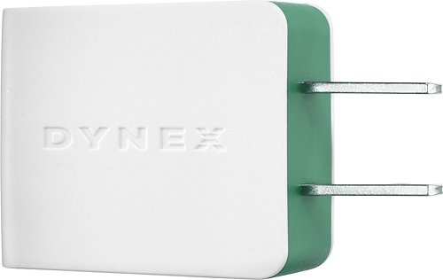  Dynex™ - USB Wall Charger - Emerald