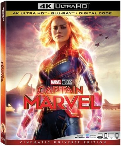  Captain Marvel [Includes Digital Copy] [4K Ultra HD Blu-ray/Blu-ray] [2019]