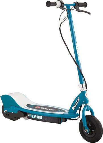  Razor - E200 Electric Scooter w/12 mph Max Speed - Blue