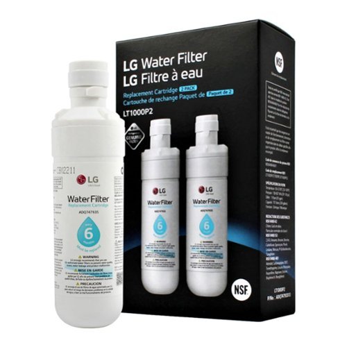 LT1000P - 6 Month / 200 Gallon Genuine LG Replacement Water Filter (2 Pack)-Front_Standard 