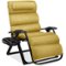 Best Choice Products - Oversized Zero Gravity Chair, Folding Recliner w/ Removable Cushion, Side Tray - Sunflower Yellow-Front_Standard