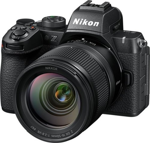 Nikon - Z50 II Mirrorless 4K Video Camera Premium 16-50mm f/2.8 Lens Kit - Black