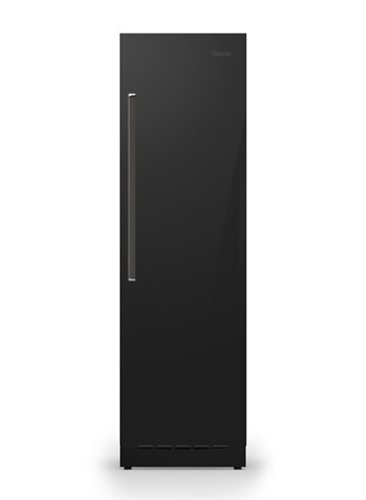 24" W.Door Panel 4" Toe Kick for Viking Veil FDFZIC724 & FDREIC724 Right Hinge Models - Black Glass