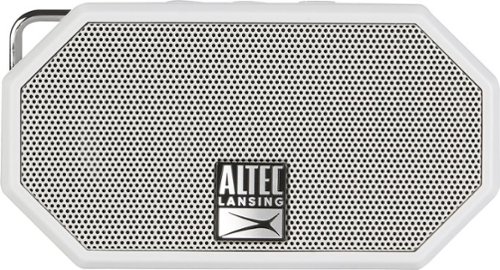 Altec Lansing - Mini H2O Bluetooth Speaker - Cool Gray