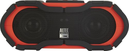  Altec Lansing - Boom Jacket Bluetooth Speaker - Red