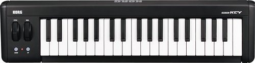  Korg - microKEY 37-Key USB MIDI Keyboard - Black