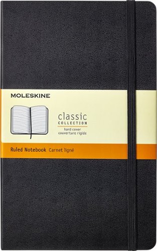  Moleskine - Classic Ruled Notebook - Black