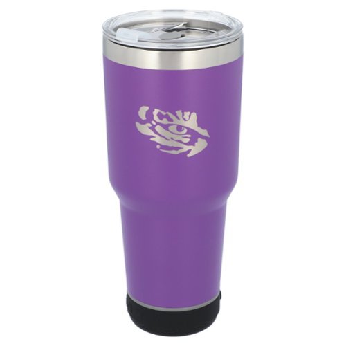 The Memory Company - LSU Tigers 30oz. Stainless Steel LED Bluetooth Tumbler - Multicolor-Front_Standard 