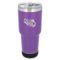 The Memory Company - LSU Tigers 30oz. Stainless Steel LED Bluetooth Tumbler - Multicolor-Front_Standard