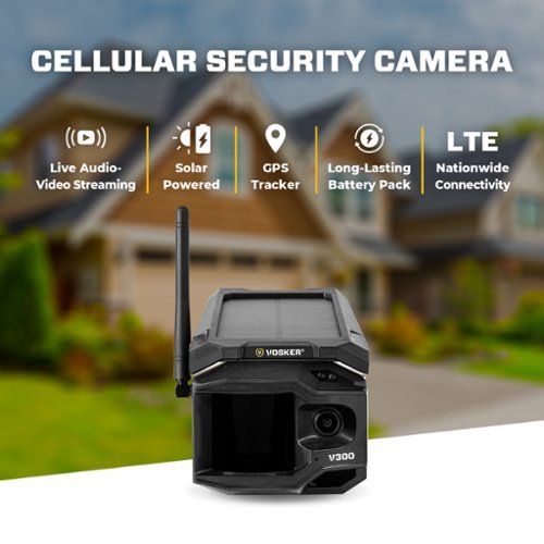 Vosker V300 Outdoor Wire Free 1080p Full HD Video Security Camera - Color by day, infrared by night GLOBAL SHIPPING