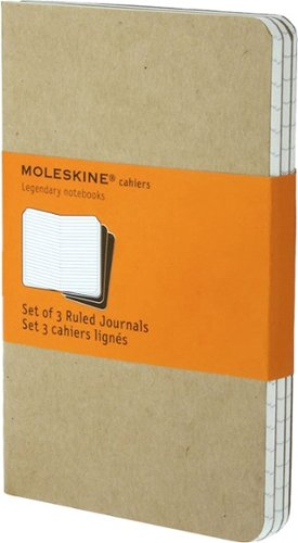  Moleskine - Ruled Cahier journal - Kraft Brown