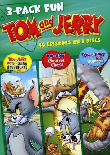  Tom and Jerry: 3-Pack Fun [3 Discs] [DVD]
