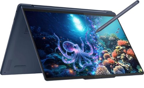 Lenovo Yoga 9i 2-in-1 Aura Edition - Copilot+ PC - 14 3K 120Hz OLED Touchscreen Laptop - Intel Core Ultra 7 258V - 32GB - 1TB - Cosmic Blue WHERE TO BUY