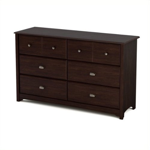  Southwest - Willow 6-Drawer Dresser - Havana